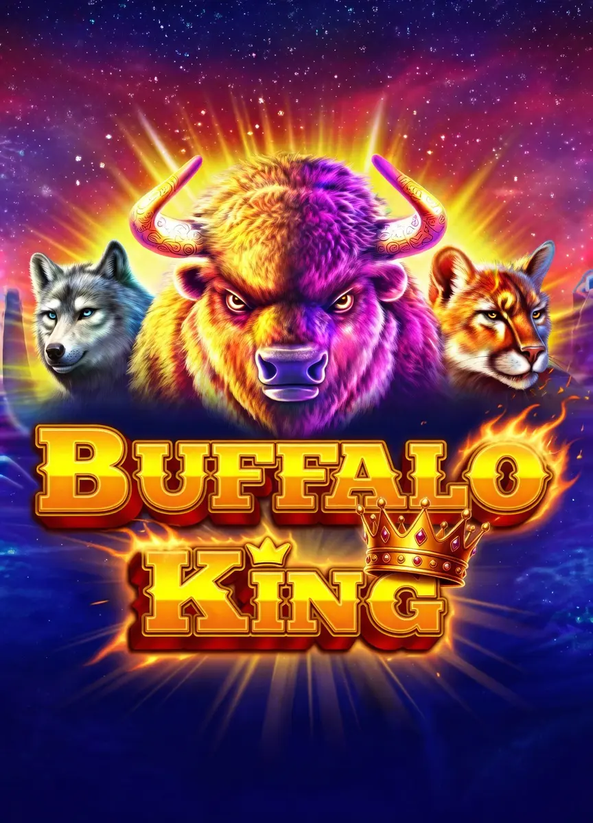 Buffalo King pokie by Pragmatic Play with wolf and cougar