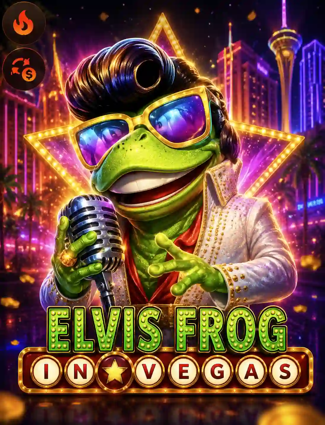 Play Elvis Frog in Vegas pokie